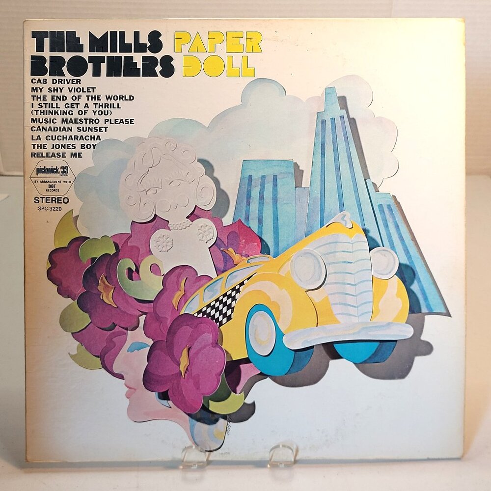 The Mills Brothers ~ Paper Doll (Vinyl LP, 1969)